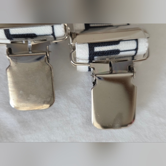 Piano Key Pattern Suspenders - Picture 3 of 8